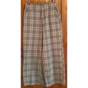 American Eagle women’s super high rise baggy wide leg trouser 2 short/petite